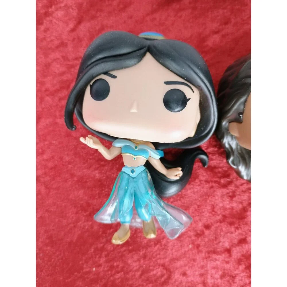 Funko Pop Lot Disney Anna 152, Jasmine 52, And Moana 213 LOOSE, No Box‎